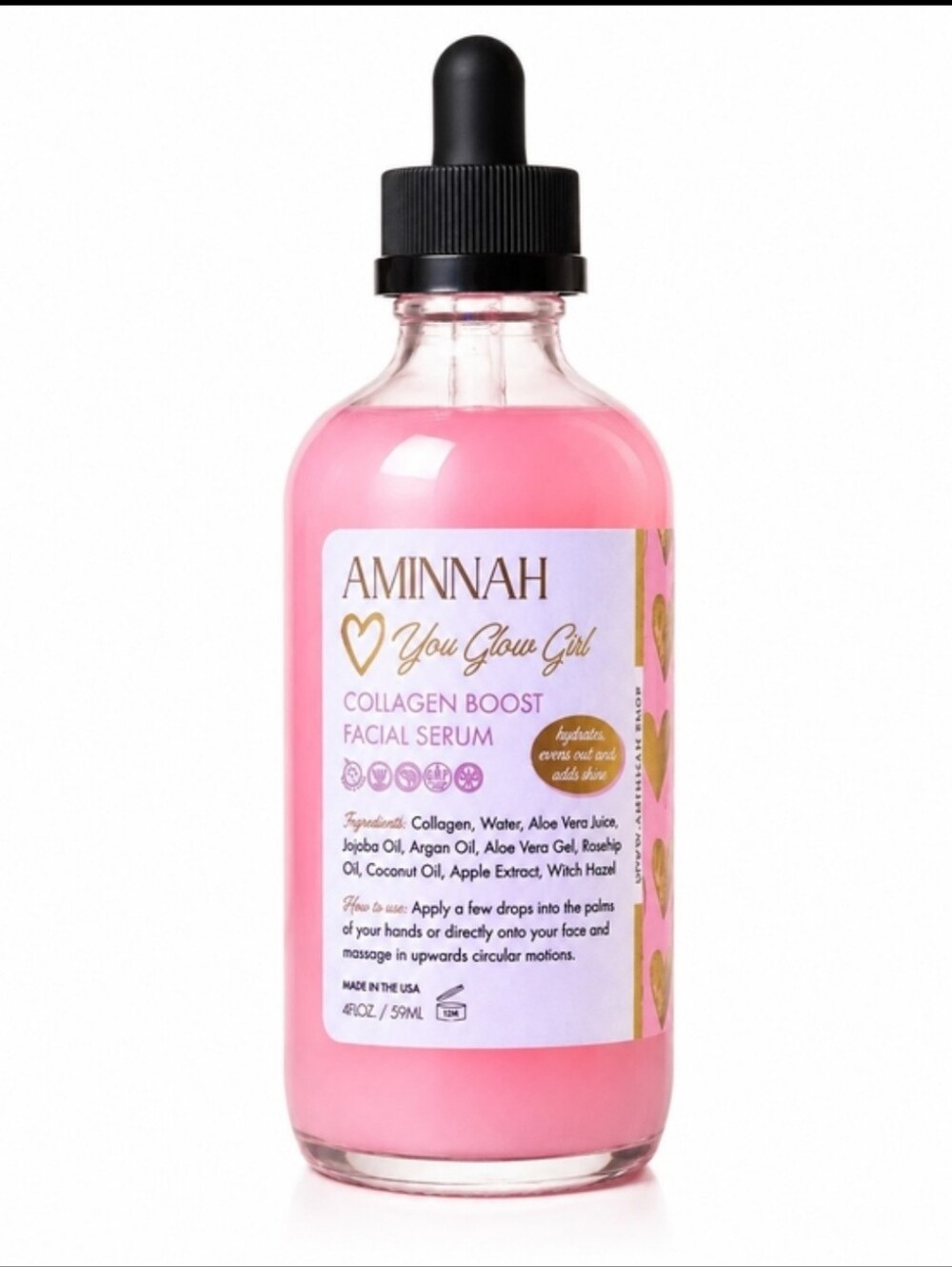 NAKERY Liquid Silk Shaping Oil OR Aminnah You Glow Girl Collagen Serum PICK 1 - Picture 5 of 5